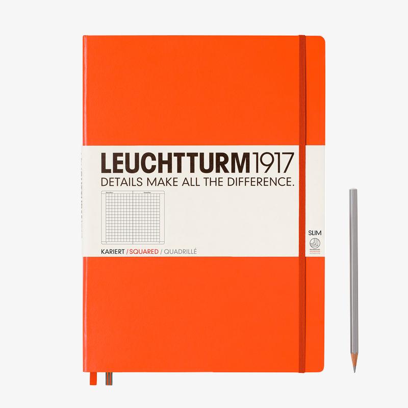 Cuaderno de tapa dura delgado maestro Leuchtturm1917