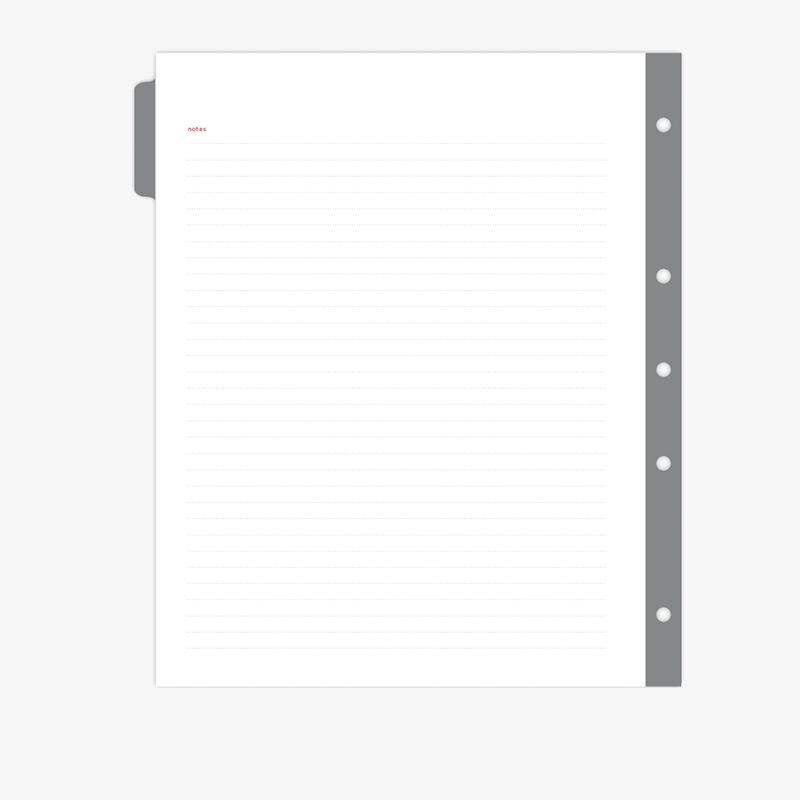 Divisores Binder de 8 lengüetas