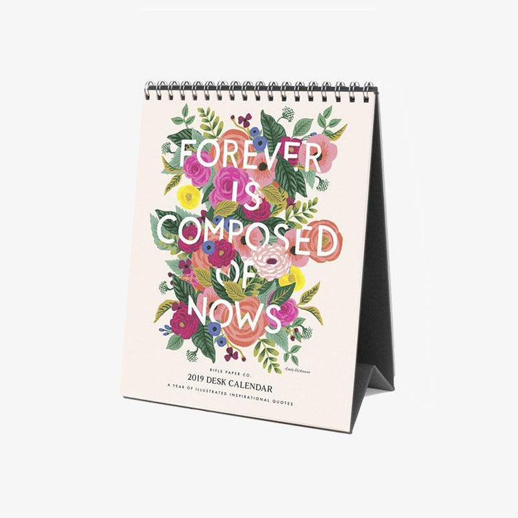 2019 Inspirational Quote Desk Calendar