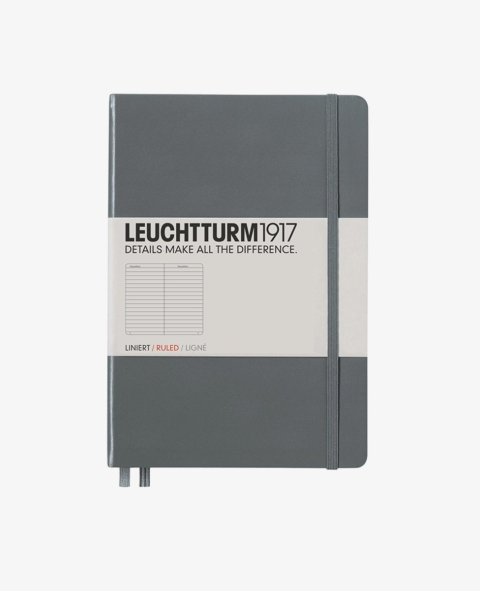 Leuchtturm1917 Cuaderno mediano de tapa dura