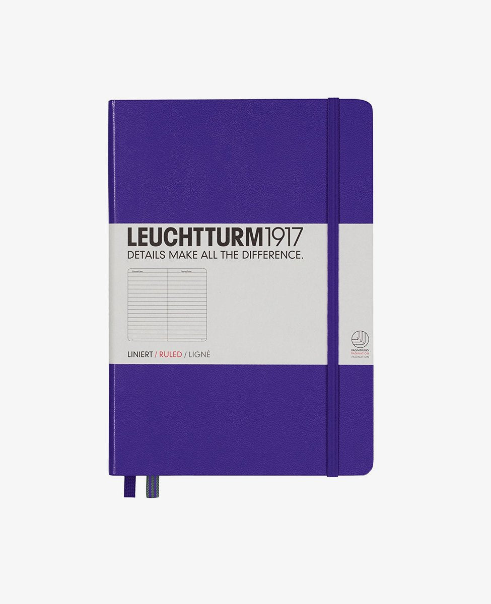 Leuchtturm1917 Cuaderno mediano de tapa dura