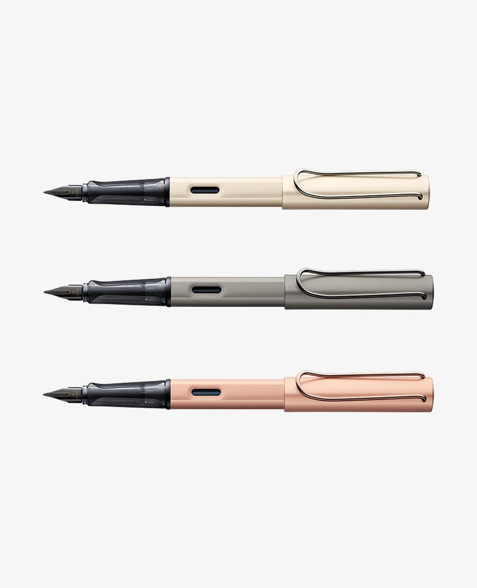 Plumas Estilográficas Metálicas Lamy LX