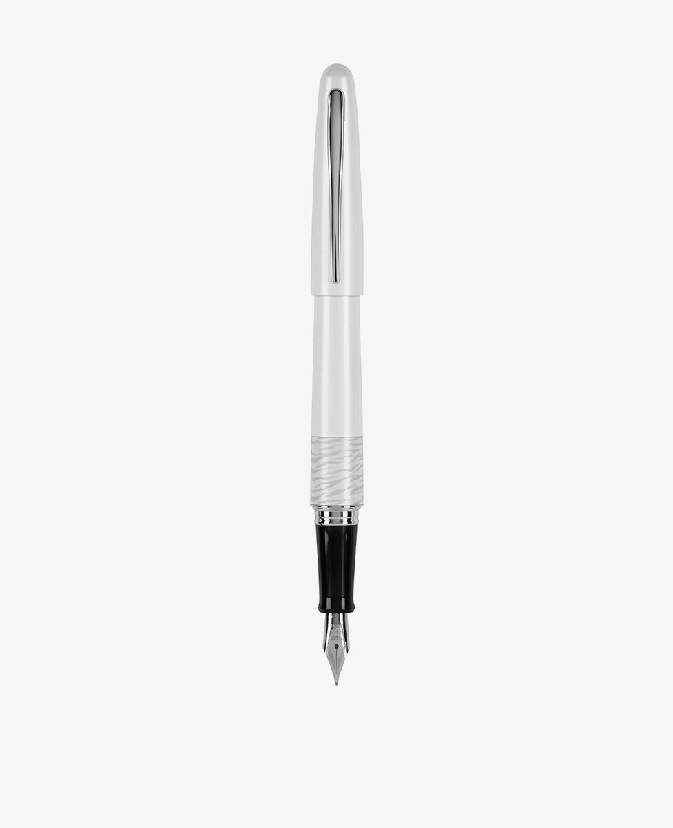 Pilot White Tiger Fountain Pen