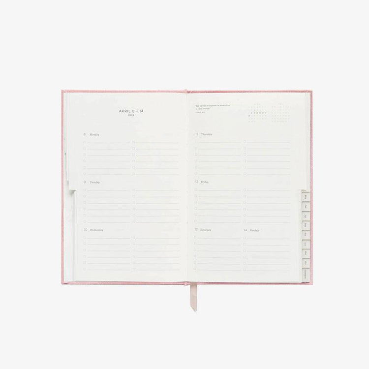 2019 Hardcover Rose Planner (by Rifle Paper Co.)