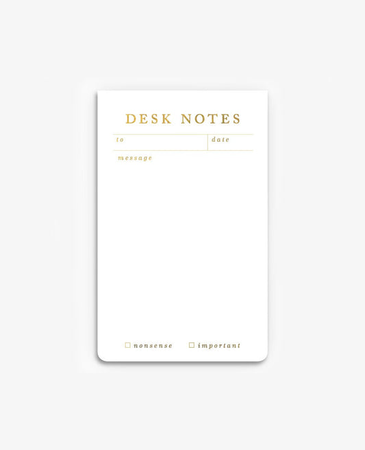 Desk Notes Notepad