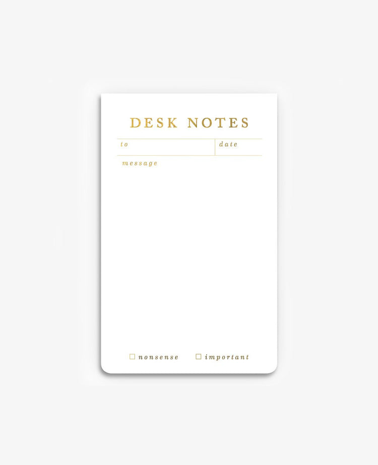 Desk Notes Notepad