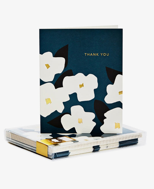 Edie - Gold Foil Thank You Card Set