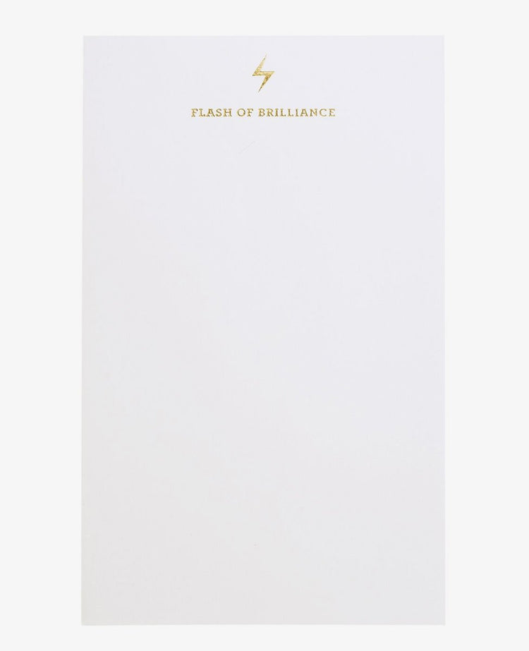 Flash of Brilliance Notepad