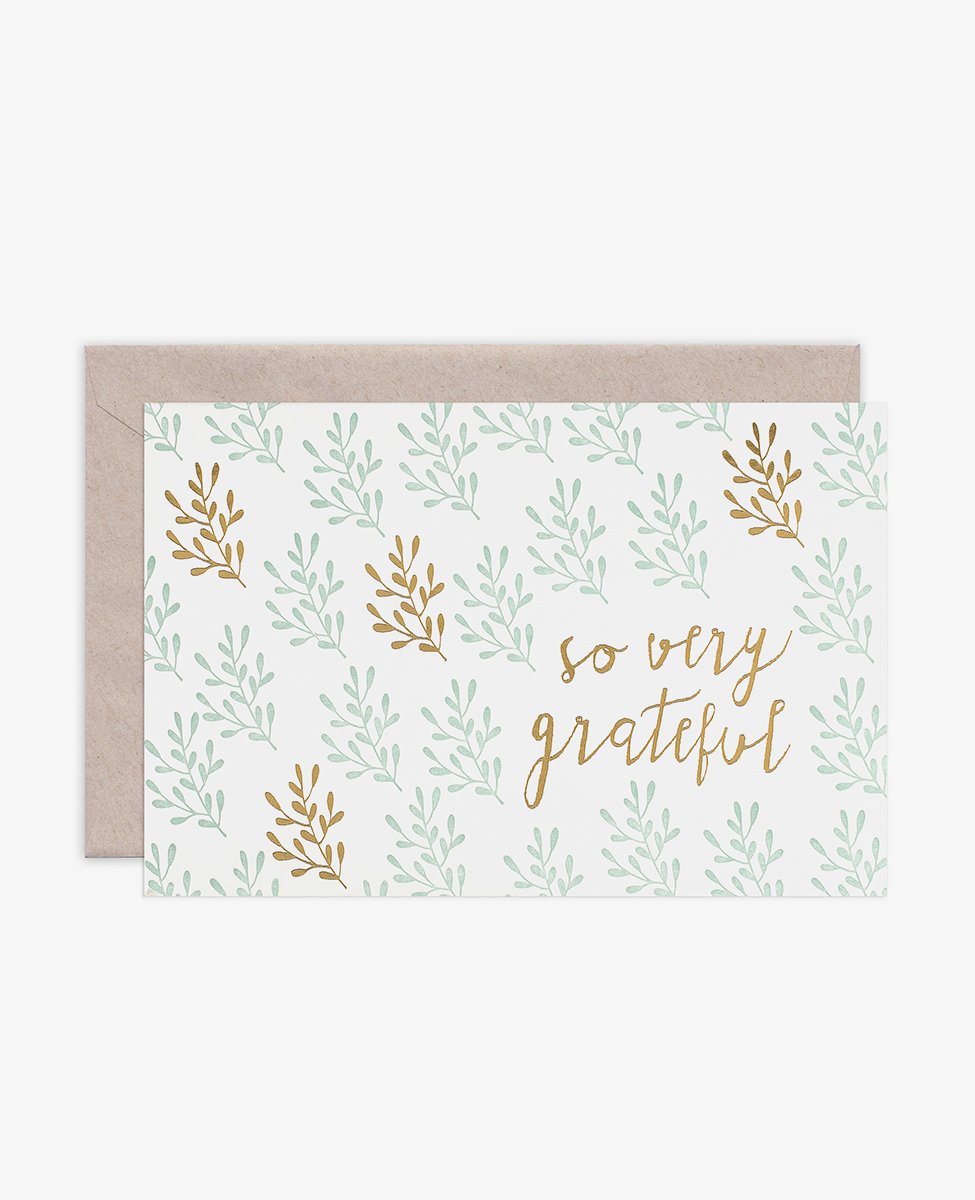 Grateful - Thank You Card Set