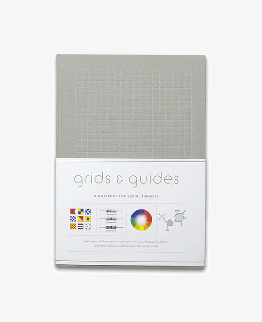 Cuaderno de cuadrículas y guías