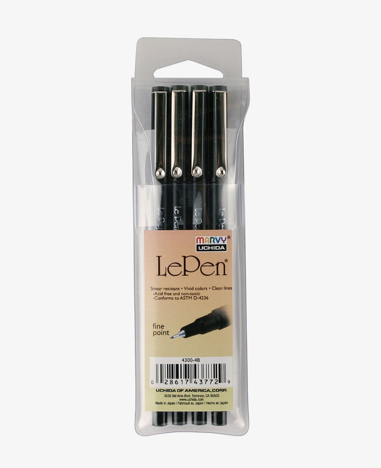 Le Pen - Black 4-pack