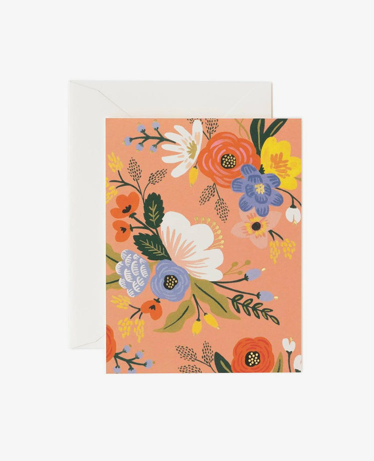 Lively Floral - Blank Card Set