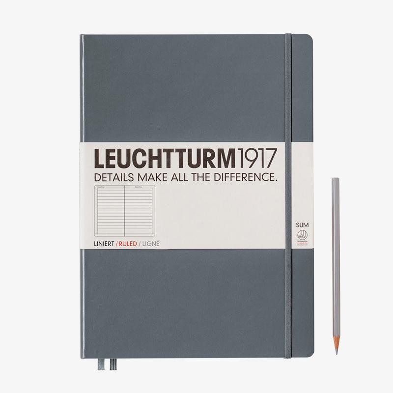 Cuaderno de tapa dura delgado maestro Leuchtturm1917