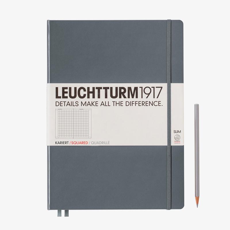 Cuaderno de tapa dura delgado maestro Leuchtturm1917