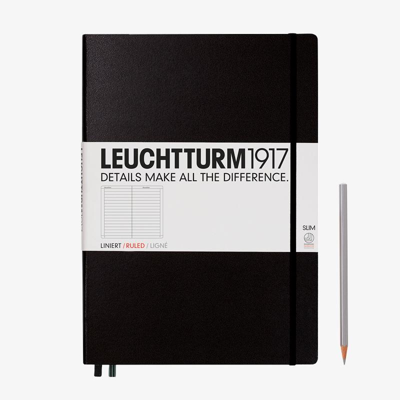 Cuaderno de tapa dura delgado maestro Leuchtturm1917