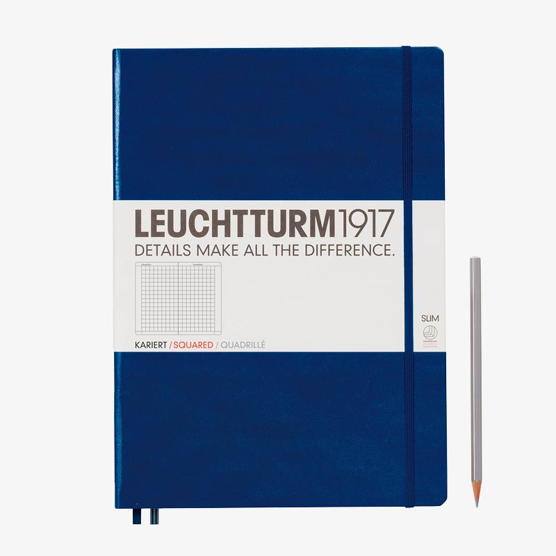 Cuaderno de tapa dura delgado maestro Leuchtturm1917