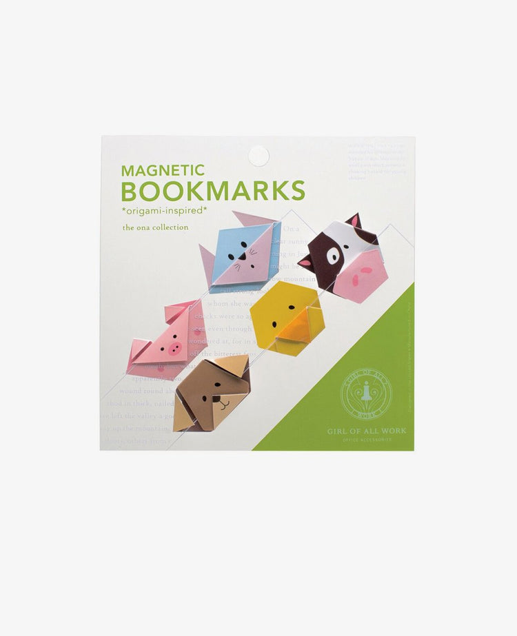 Animals Magnetic Origami Bookmarks