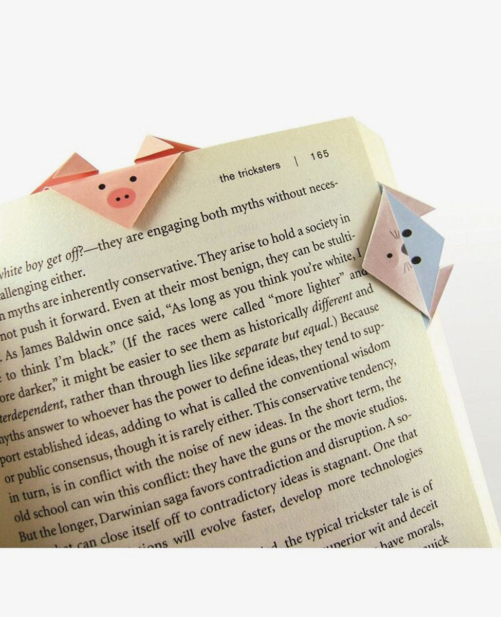 Animals Magnetic Origami Bookmarks