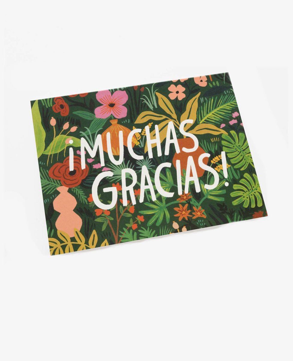 Muchas Gracias-Gracias Set Card