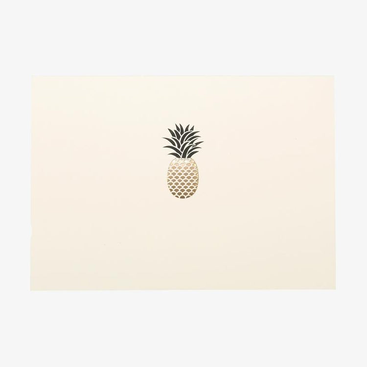 Pineapple - Blank Card Set