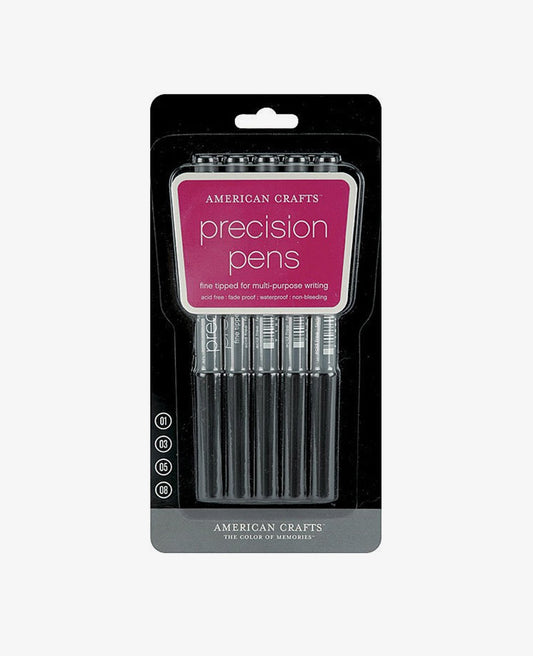 Lápiz de precisión - Negro 5-pack