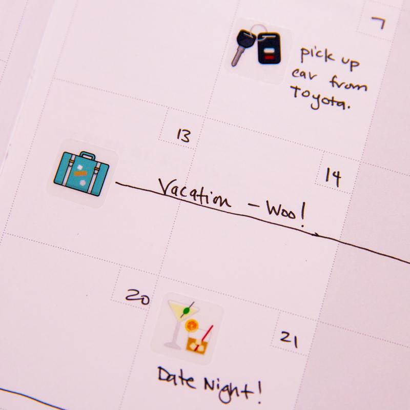 Ink+Volt Planner & Calendar Stickers