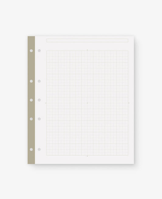 Binder Filler Paper - Grid