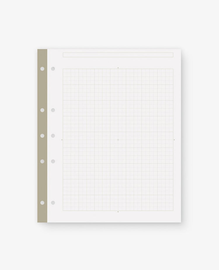 Binder Filler Paper - Grid