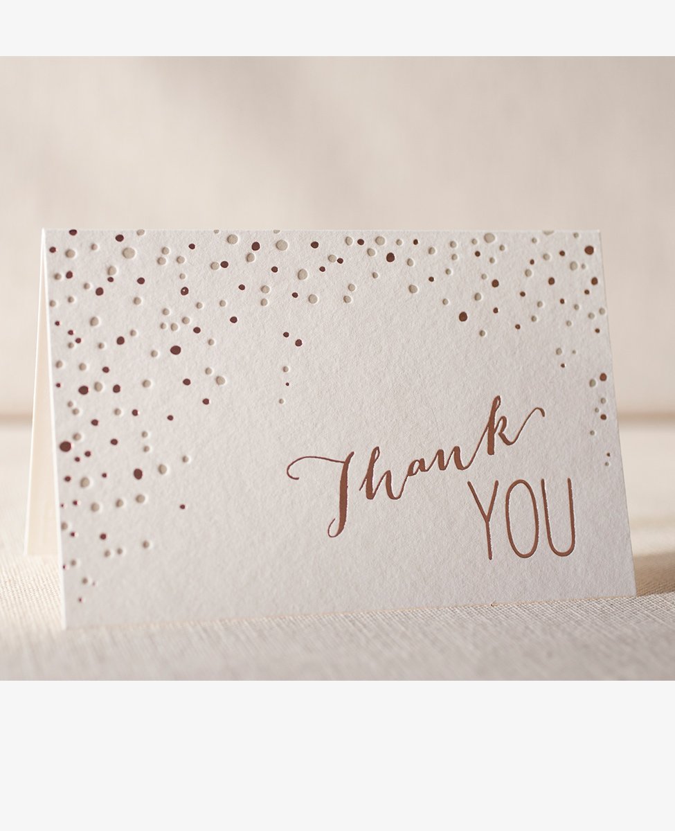 Sparkling - Thank You Card Set