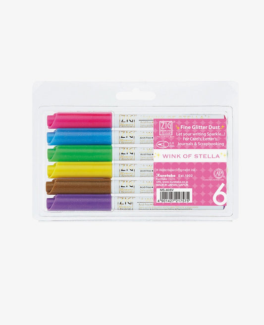 Wink of Stella Glitter Pens Assorted 6-Pack